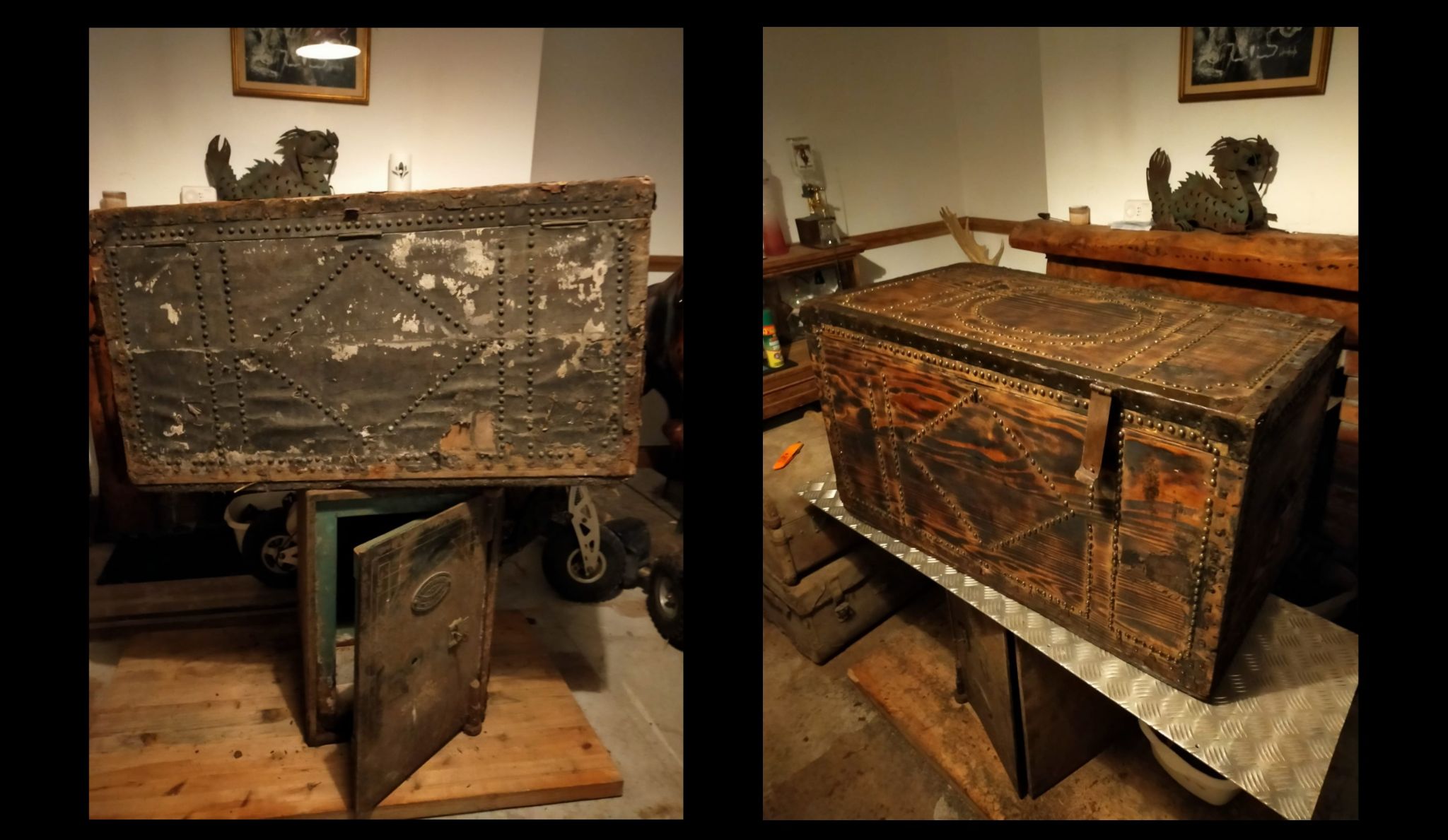 Chest 1 - Before and After